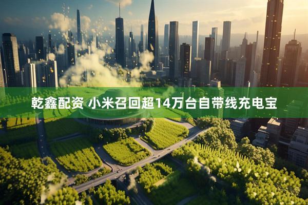 乾鑫配资 小米召回超14万台自带线充电宝